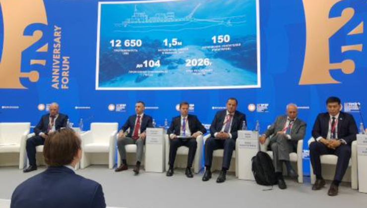 The first stage of laying submarine fiber-optic line along the Northern Sea Route will be completed in 2022